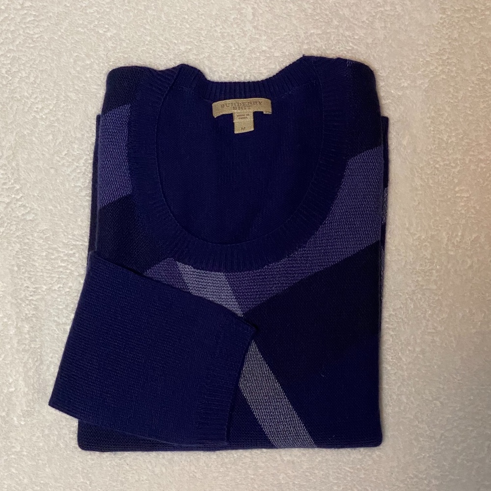 Burberry Blue Sweater
